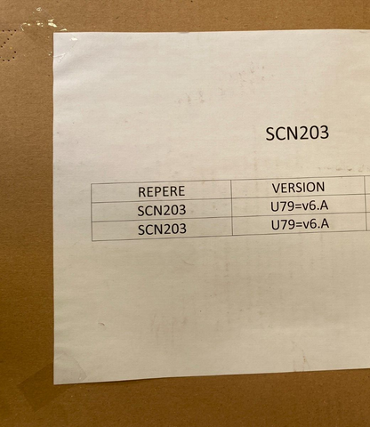 CEGELEC ALSPA ALSTOM SCN203 CARTE DE COMMANDE x 1 pc