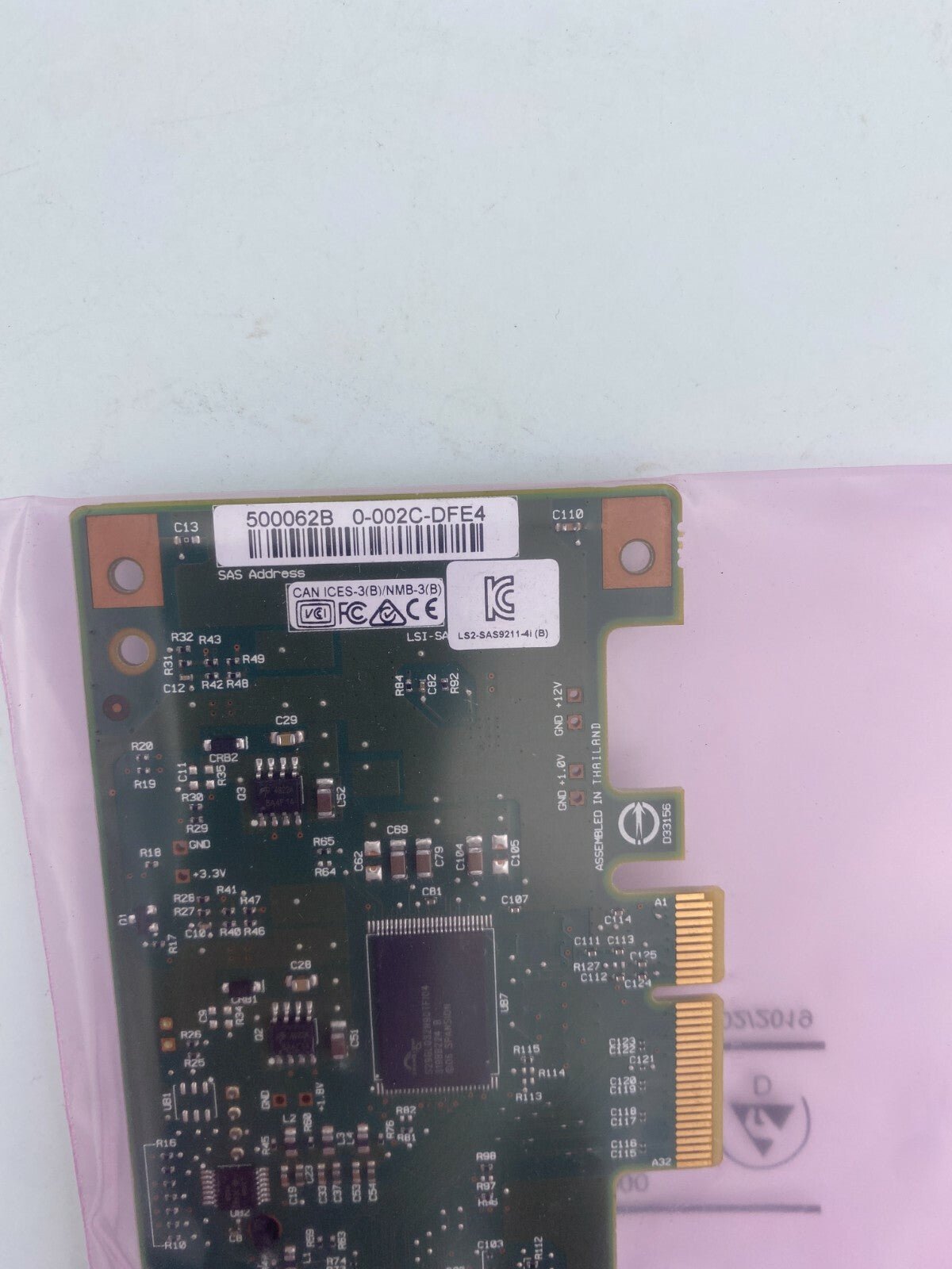 LSI 9211 - 4i 4 Port 6gb/s SAS Board Card Controller PCI Express PCIe2 X4 SAS9211 - KLR Automation