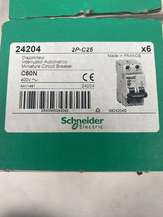 6 pc x SCHNEIDER Telemecanique 24204 C60N - KLR Automation