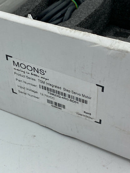 TSM23Q - 4RG - NEMA 23 Integrated StepSERVO™ Motor Programming Modbus/RTU MOONS' - KLR Automation