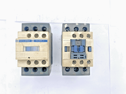 LOT OF 2 TELEMECANIQUE SQUARE D LC1 D25 CONTACTOR - KLR Automation