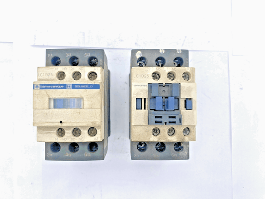 LOT OF 2 TELEMECANIQUE SQUARE D LC1 D25 CONTACTOR - KLR Automation