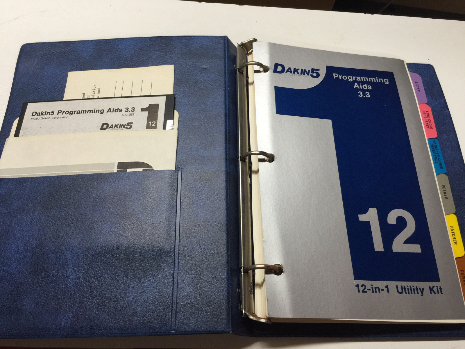 Dakin5 Programming AIDS 3.3 Dakin 5 McBEE  Apple ii II Plus iie  Vintage 