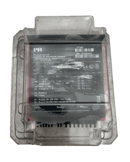 PR ELECTRONICS 5714D PROGRAMMABLE LED INDICATOR NEW OPEN BOX - KLR Automation