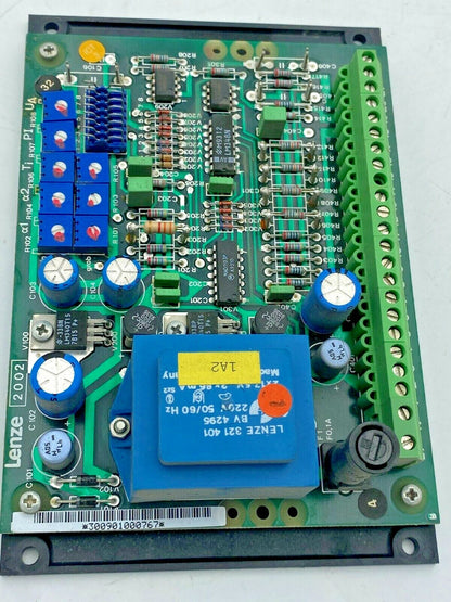 1pc x.  LENZE 2002 ANALOG-CARD-PCB-CIRCUIT-BOARD