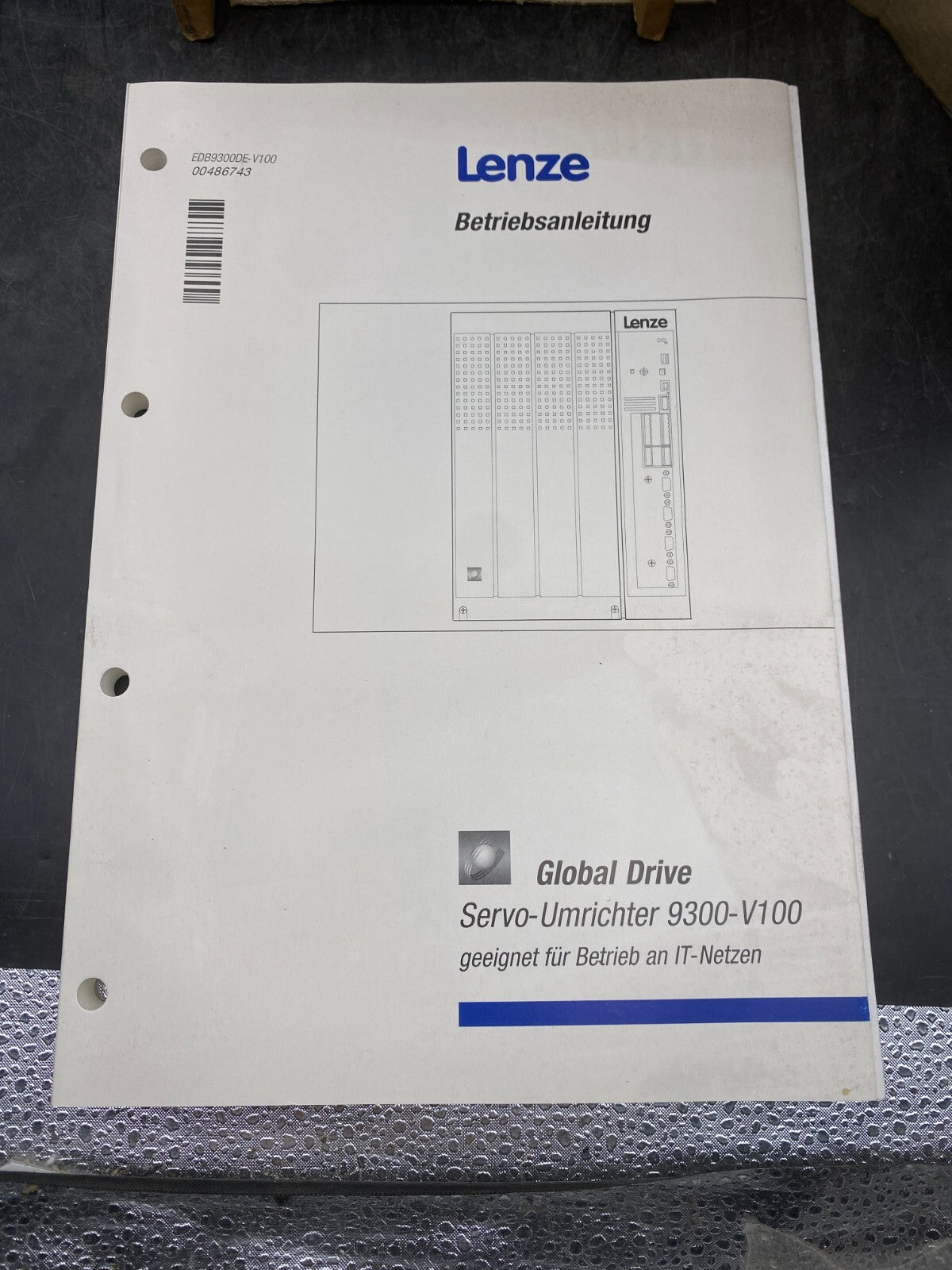 LENZE EVS9325-ESV100 33.9325SE.7B.62.V100 13015933 SERVO VARIATEUR