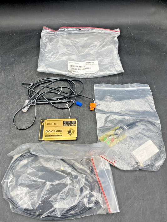 SIEMENS RXZ10.1 SET DE CABLE + GOLD CARD DACOM 56K PC CARD