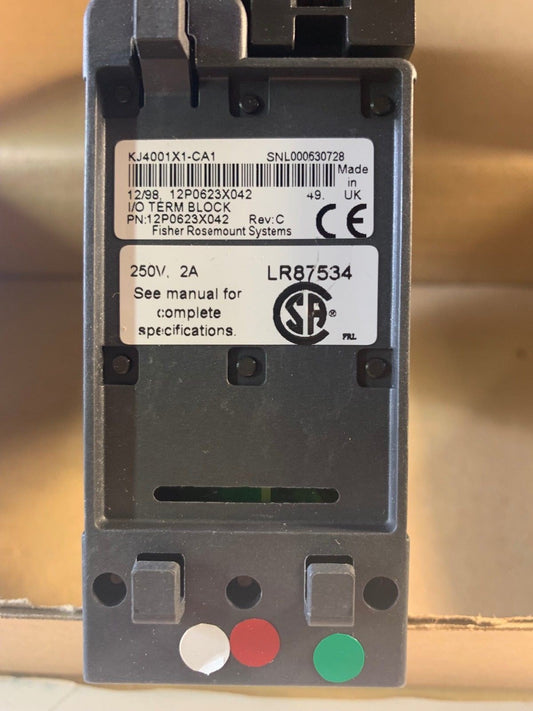 Emerson DELTA V KJ3001X1-BK1 DISCRETE OUT 120/230VAC + KJ4001X1-ca1