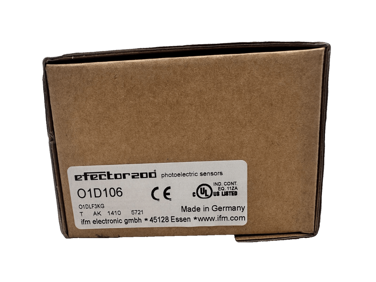 IFM EFFECTOR200 O1D106 PHOTOELECTRIC SENSOR - KLR Automation