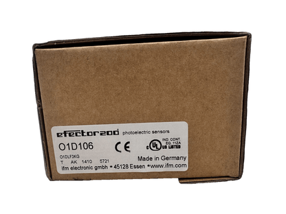IFM EFFECTOR200 O1D106 PHOTOELECTRIC SENSOR - KLR Automation