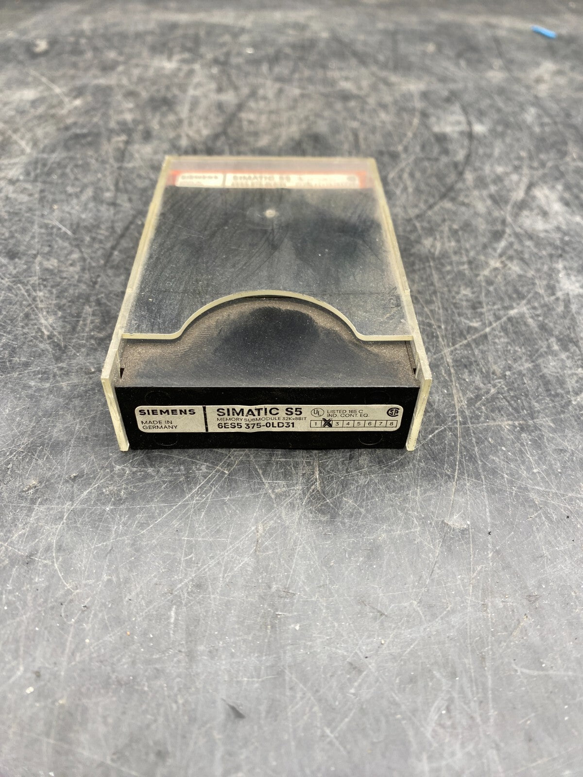 SIEMENS 6ES5375-0LD31 MEMORY SUBMODULE 32K SIMATIC S5
