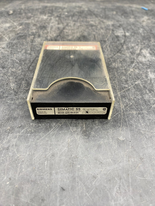 SIEMENS 6ES5375-0LD31 MEMORY SUBMODULE 32K SIMATIC S5