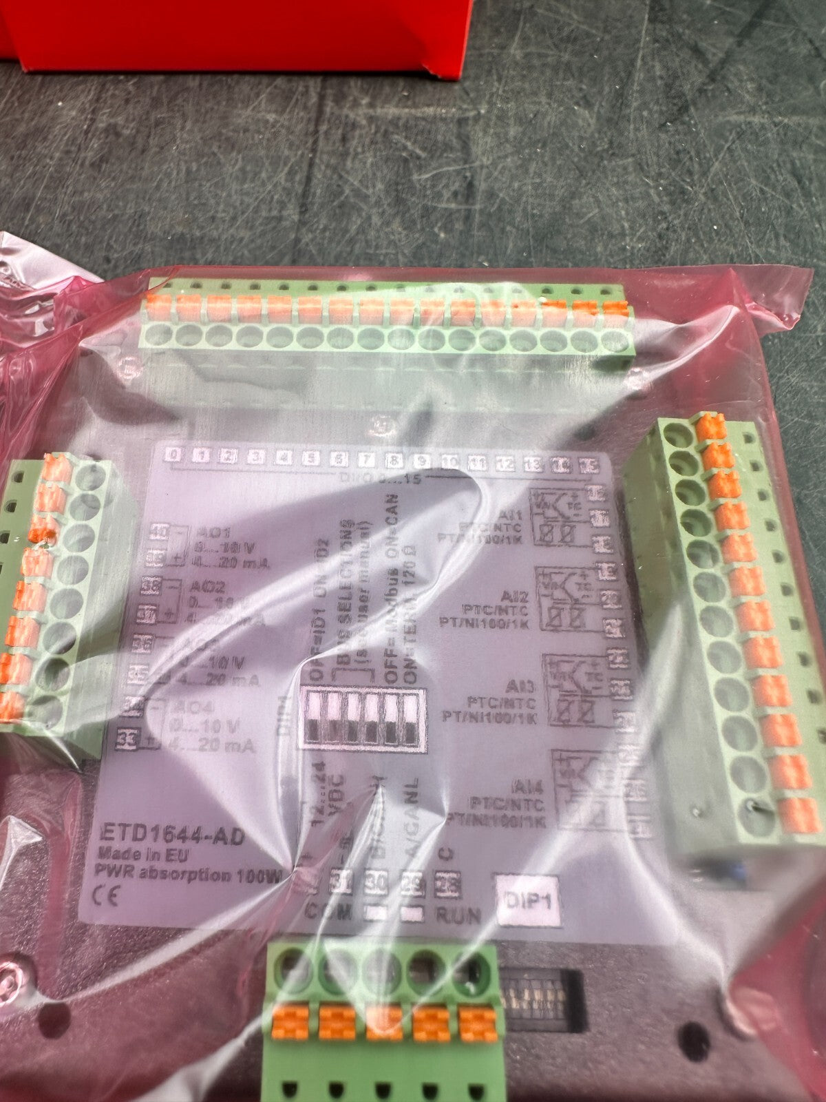 1 pc x  PIXSYS ETD1644-AD EXP/PLC FOR "TD" SERIES I/O Module