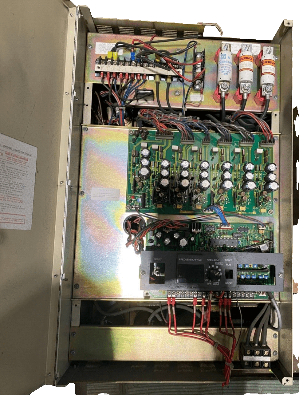 TOSHIBA TOSVERT - 130G1 VT130G1 030017 380V 33kVA TRANSISTOR INVERTER - KLR Automation