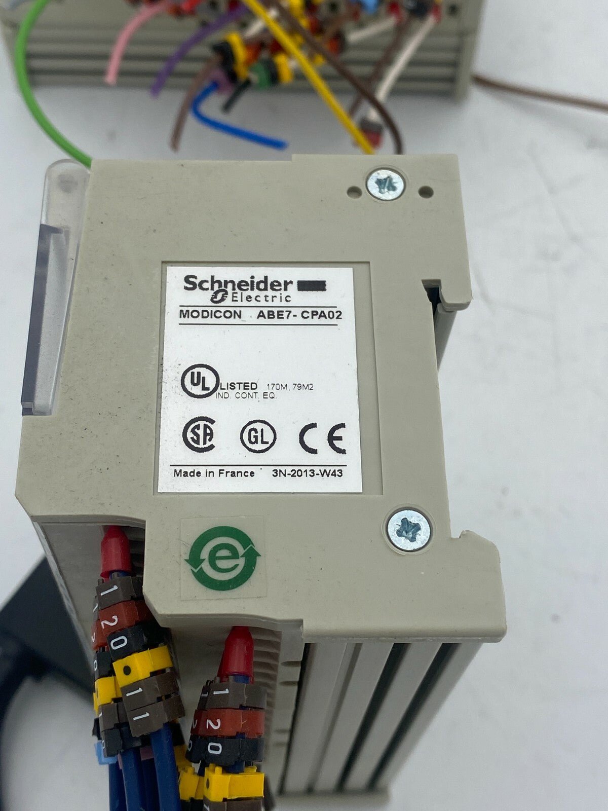3pc x TELEMECANIQUE ABE7 - CPA02 ANALOG INPUT MODULE - KLR Automation