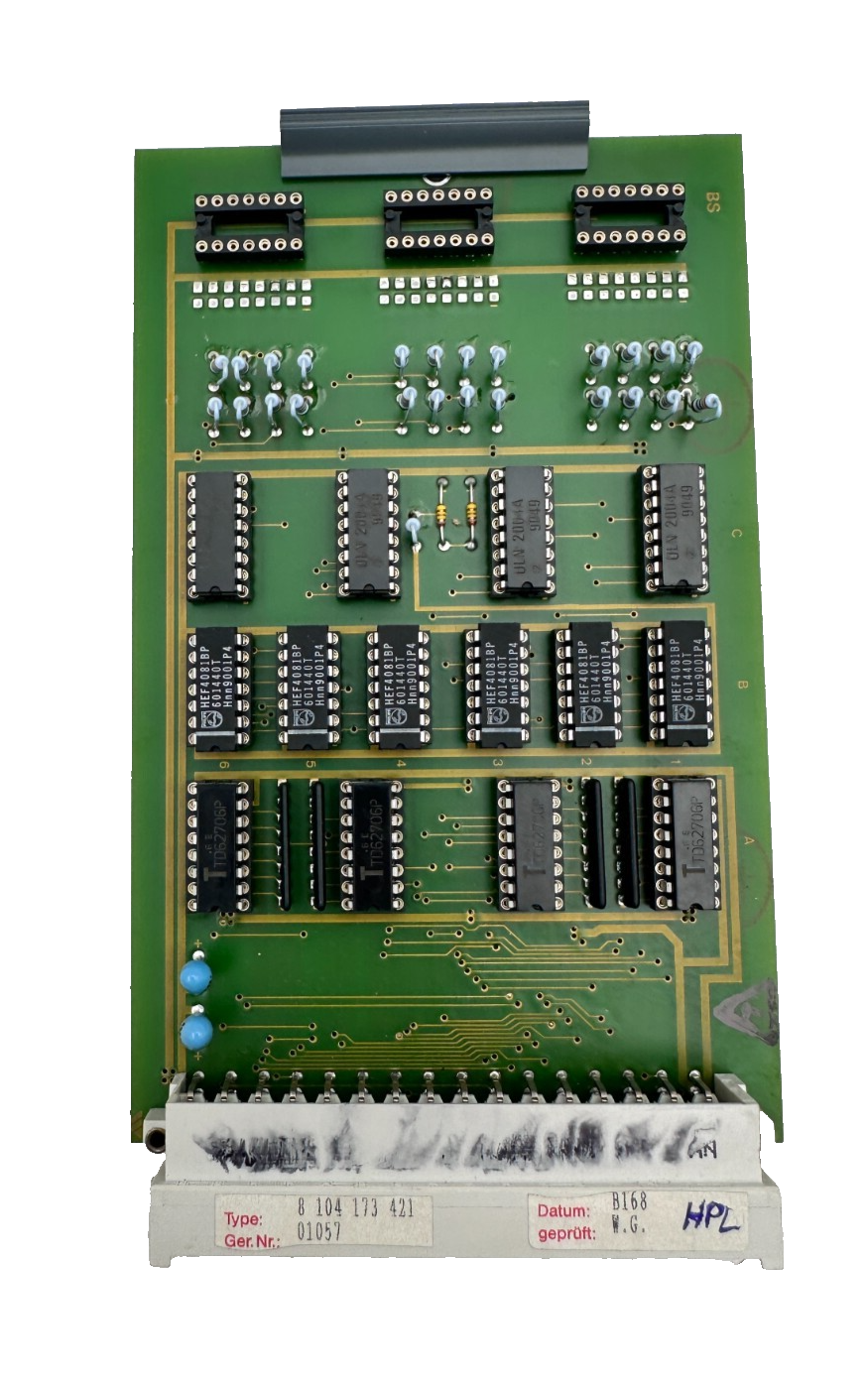 BOSCH 8 104 173 421 CARTE DE CODAGE