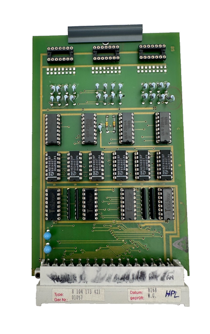 BOSCH 8 104 173 421 CARTE DE CODAGE