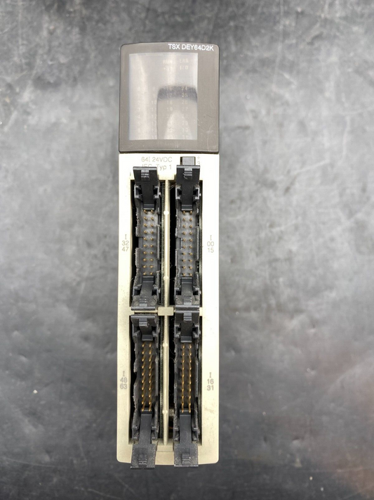 SCHNEIDER ELECTRIC TSXDEY64D2K 64I 24VDC SINK CONN x5pc