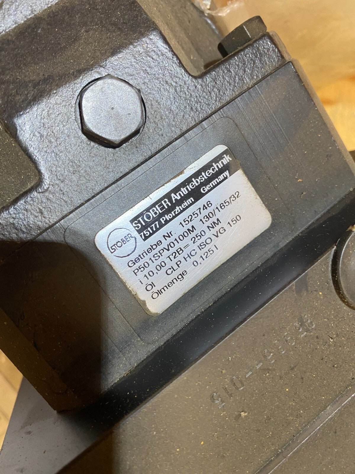 SERVOMOTOR PARKER HAUSER HJ155A8 - 88S Type 21B Stober 1525746 - KLR Automation