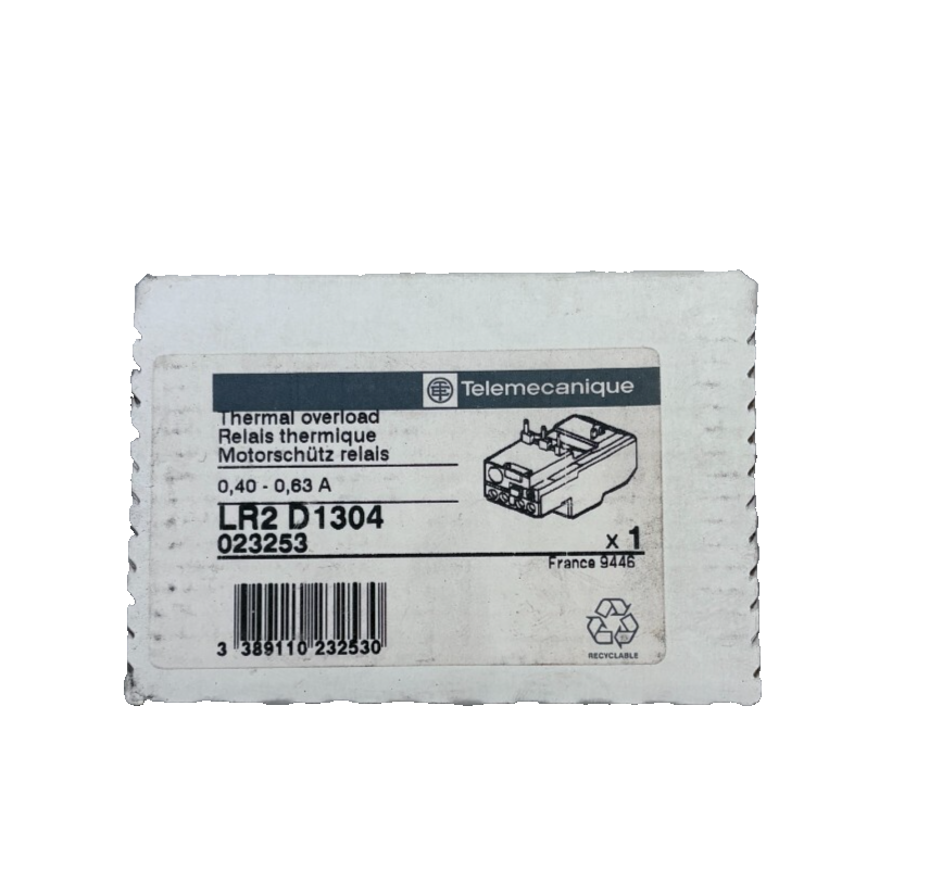 TELEMCANIQUE RELAIS THERMIQUE  LR2 D1304 x1