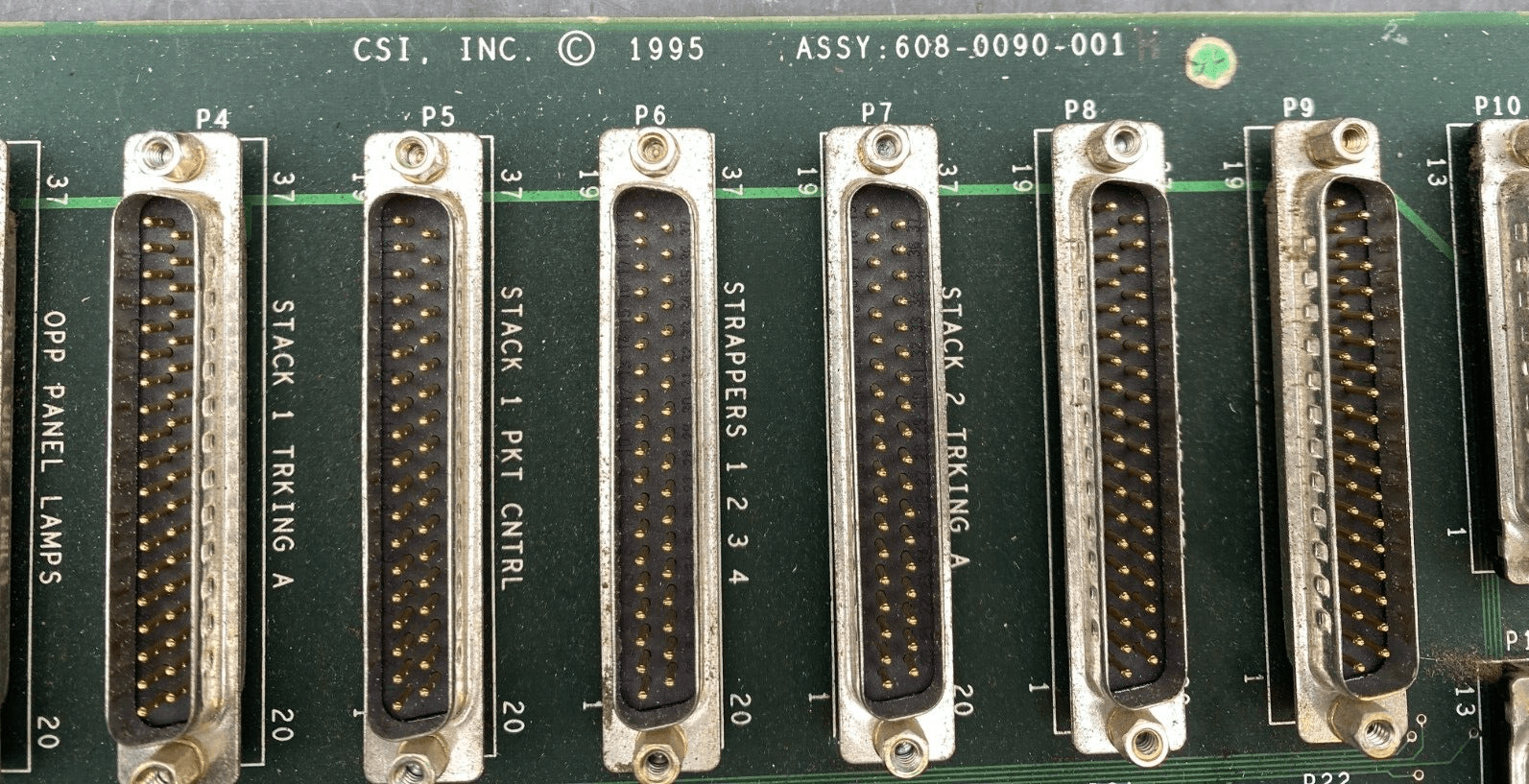 CSI DE LA RUE CASH SYSTEMS 608 - 0090 - 001 BOARD - KLR Automation