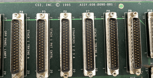 CSI DE LA RUE CASH SYSTEMS 608 - 0090 - 001 BOARD - KLR Automation