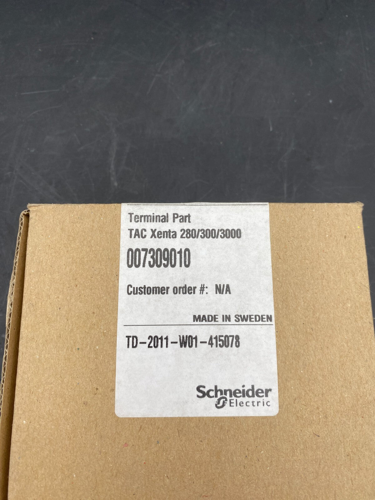 SCHNEIDER ELECTRIC TAC XENTA BORX23RD BORN XENTA 2/3XXRAILDIN TD - 2011 - W01 - 415078 - KLR Automation