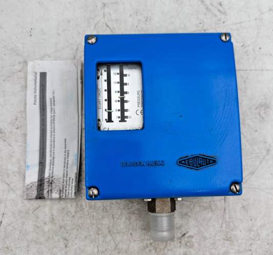BAUMER BOURDON HAENNI RPPNAA3204 RPPN-AA3.204 G1/2 0.5 + 10 BAR PRESSOSTAT x1pc