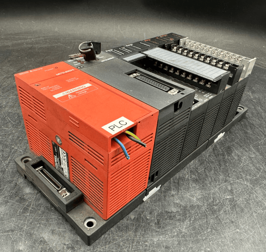 MITSUBIHI A1S61PN + A1SHCPU + A1SX81 + A1SX80 + A1SY80 + A1SY10EU + BASE UNIT - KLR Automation