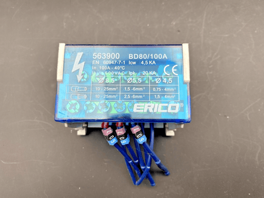 1pc x ERICO ERIFLEX 563900 BD80/100A DISTRIBUTION MODULE - KLR Automation