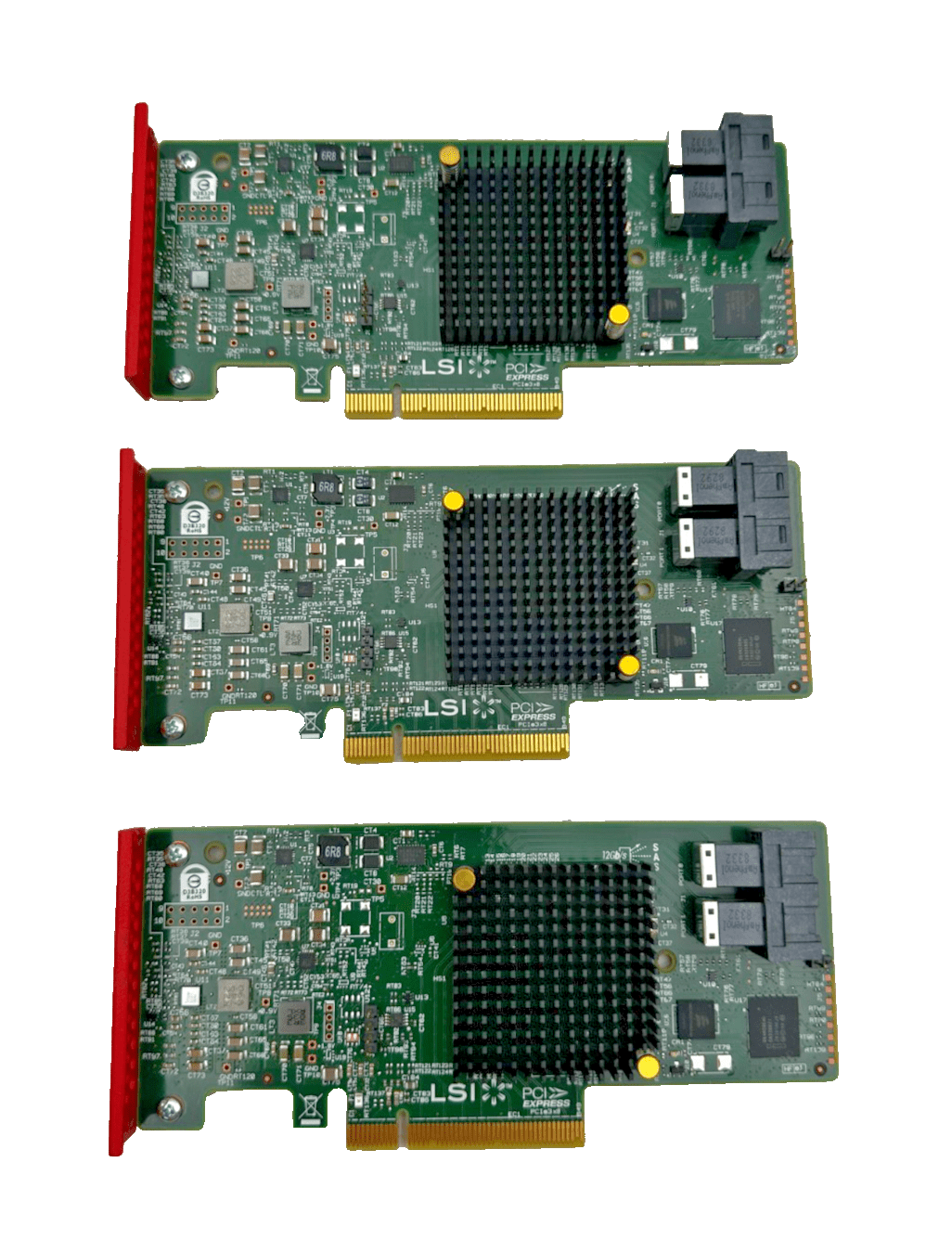 LSI SAS9300 - 8I H3 - 25573 - 00H carte HBA PCIe 3.0 x8 x1pc - KLR Automation