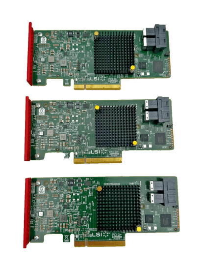 LSI SAS9300 - 8I H3 - 25573 - 00H carte HBA PCIe 3.0 x8 x1pc - KLR Automation