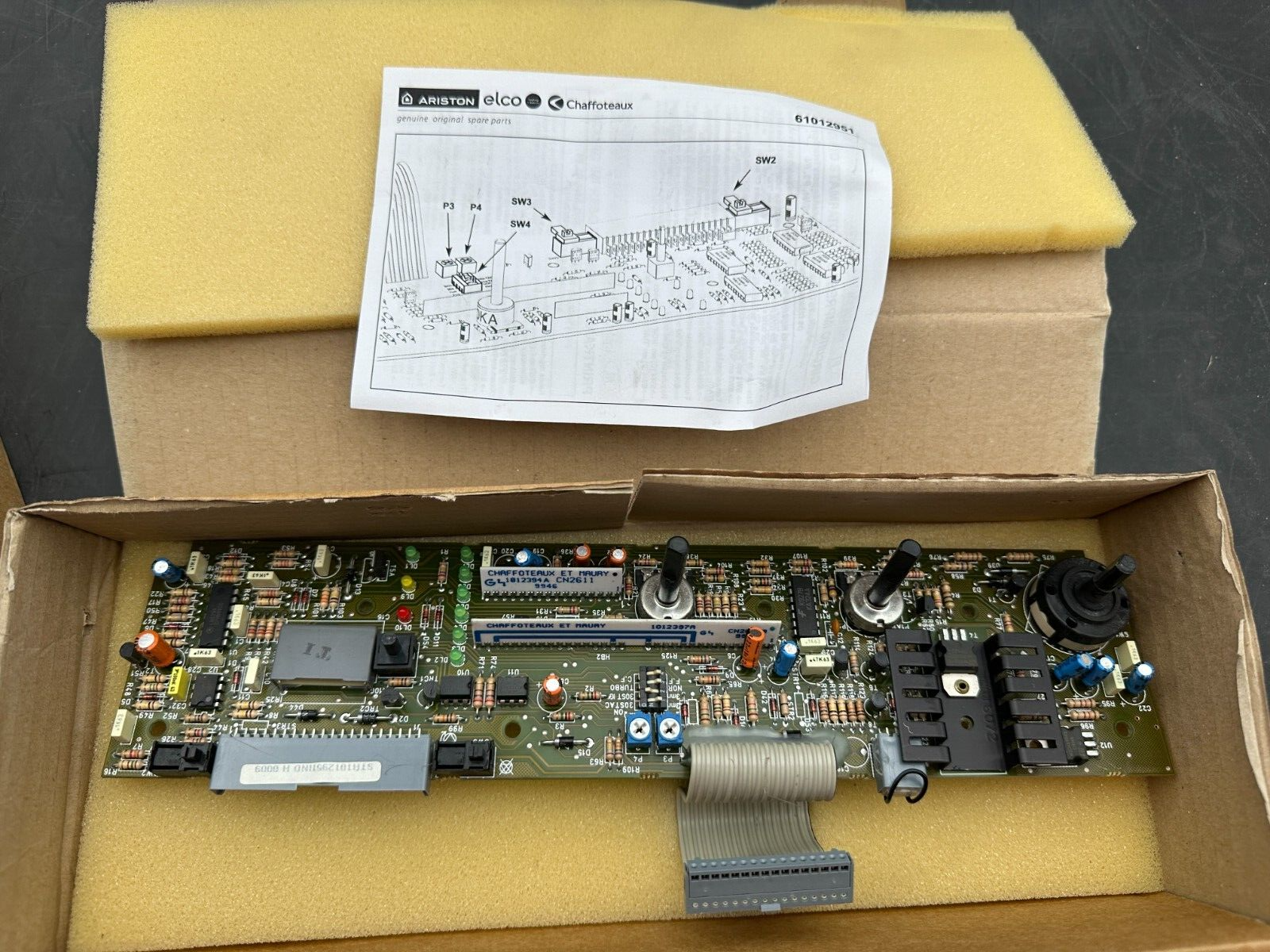 ARISTON CHAFFOTEAUX 61012951 CIRCUIT IMPRIME DE REGULATION