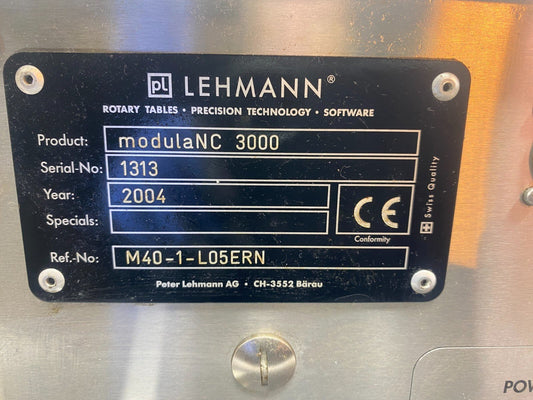 LEHMANN MODULANC 3000 M40 - 1 - L05ERN POUR PIECES PB ALLUMAGE - KLR Automation