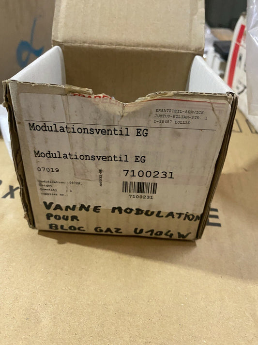 Vanne modulation gaz nat g20 Elm Leblanc / Bosch 7100231 - KLR Automation