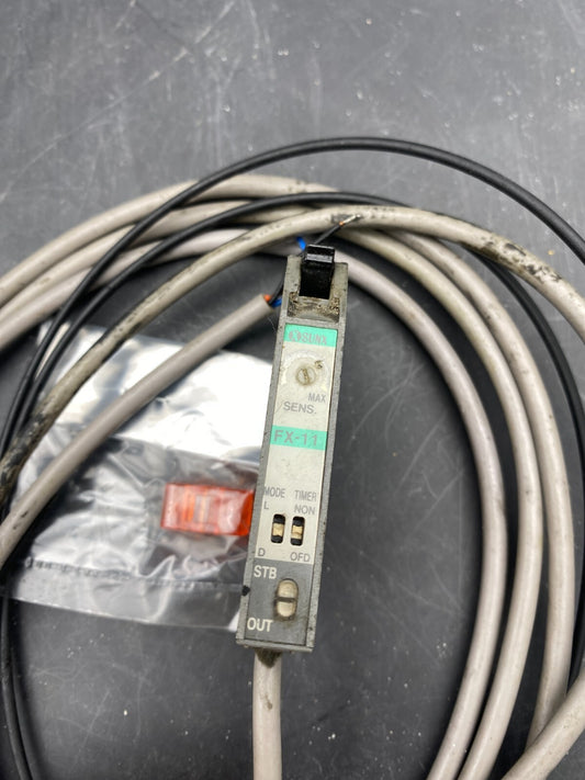 1pc x SUNX FX-11 PHOTOELECTRIC FIBER SENSOR