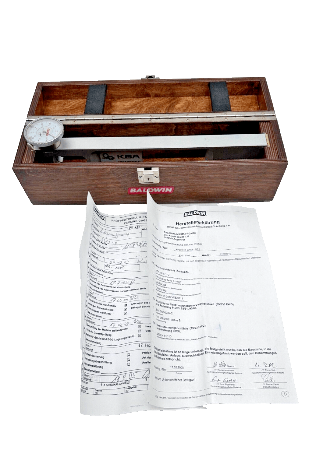 BALDWIN PACKING GAGE PG 430 - KLR Automation