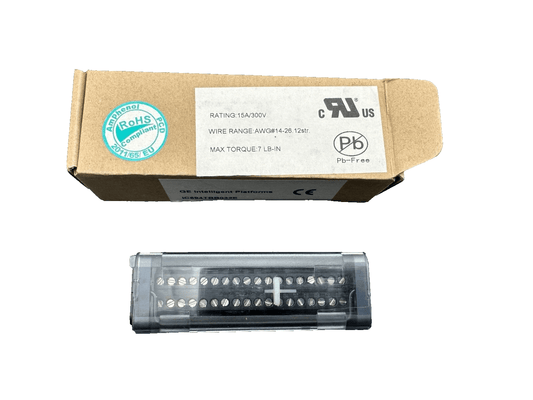 GE GENERAL ELECTRIC IC694TBB032E HIGH DENSITY TERMINAL BLOCK - KLR Automation