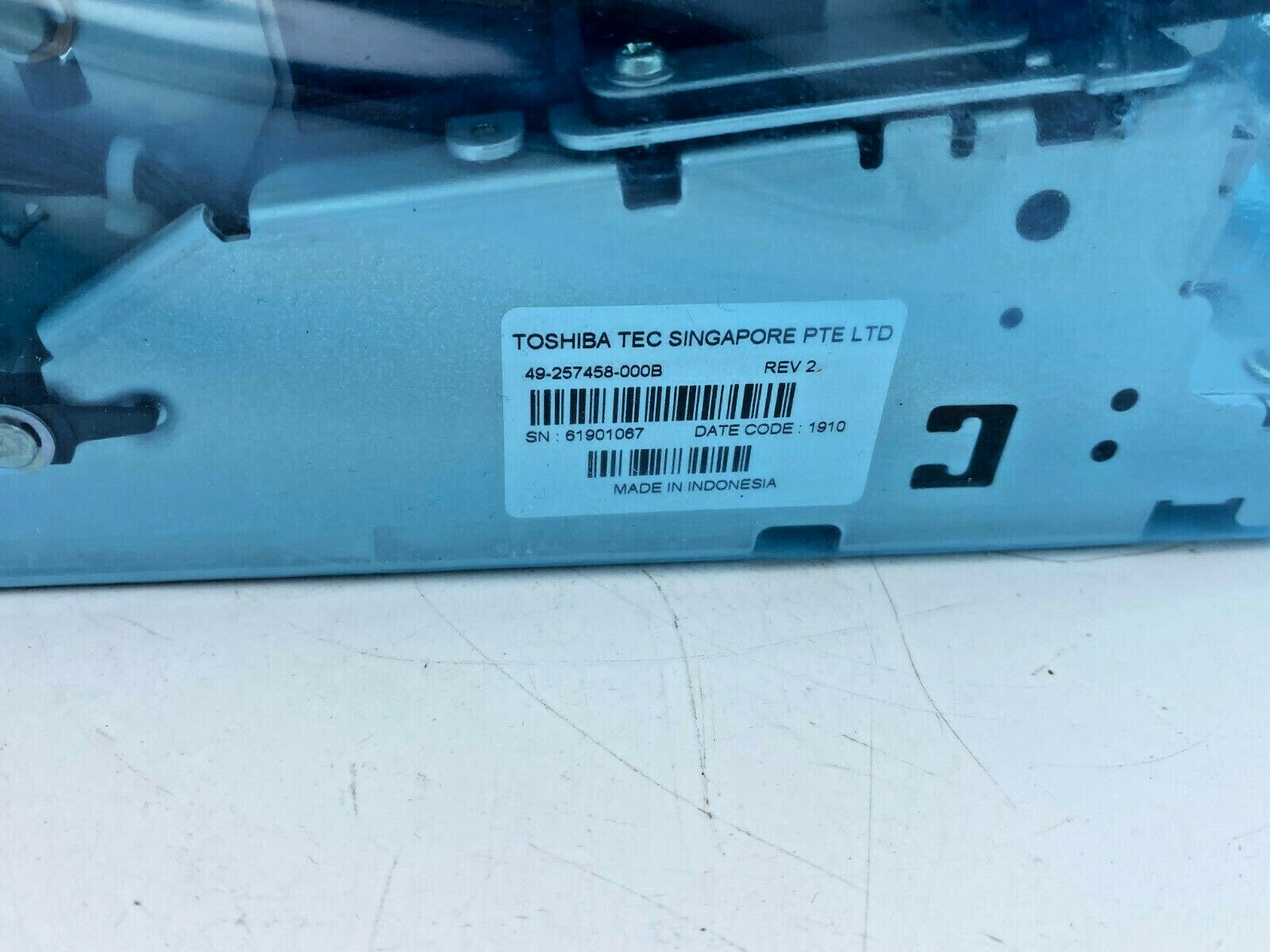 Diebold Nixdorf ATM PRNTR,1-SD THRM RCPT,80MM,W/ LED 49-257458-000B Toshiba TEC