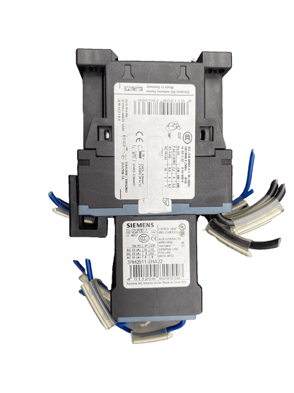 1pc x SIEMENS 3RT2016 - 2BB41 + 3RH2911 - 2HA22 - KLR Automation