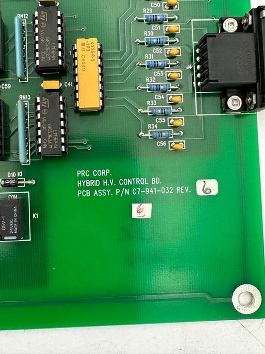 PRC CORP. CARTE MERE HYBRID H.V CONTROL BD. PCB ASSY. P/N C7-941-032 REV. 6