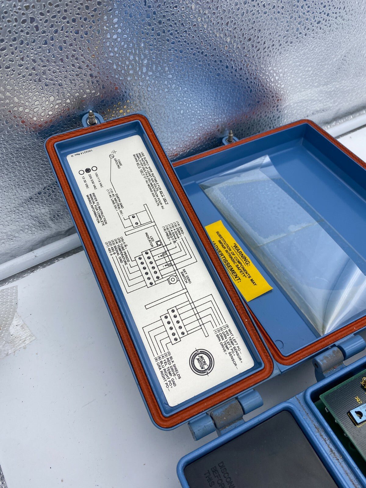 1pc x MICRO MOTION RFT - 9712 FLOW TRANSMITTER - KLR Automation