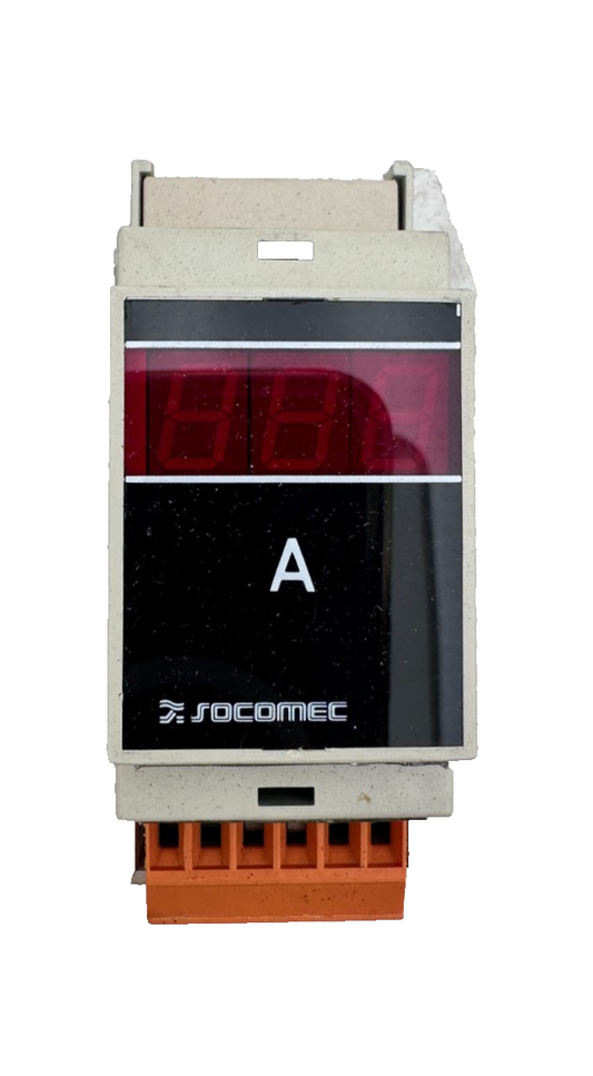 SOCOMEC 192J6405  DG2MA30 DG2MA30-A AC 5A 50.0 A AMPEREMETRE NUMERIQUE