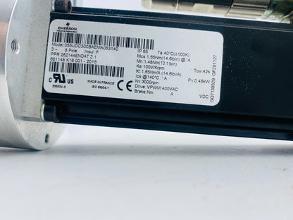Emerson Leroy Somer 6R3758 L16 001 - 2016 PJE0841 - BT - M - S - MU 055UDC300BAEMA063140 - KLR Automation