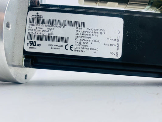 Emerson Leroy Somer 6R3758 L16 001 - 2016 PJE0841 - BT - M - S - MU 055UDC300BAEMA063140 - KLR Automation