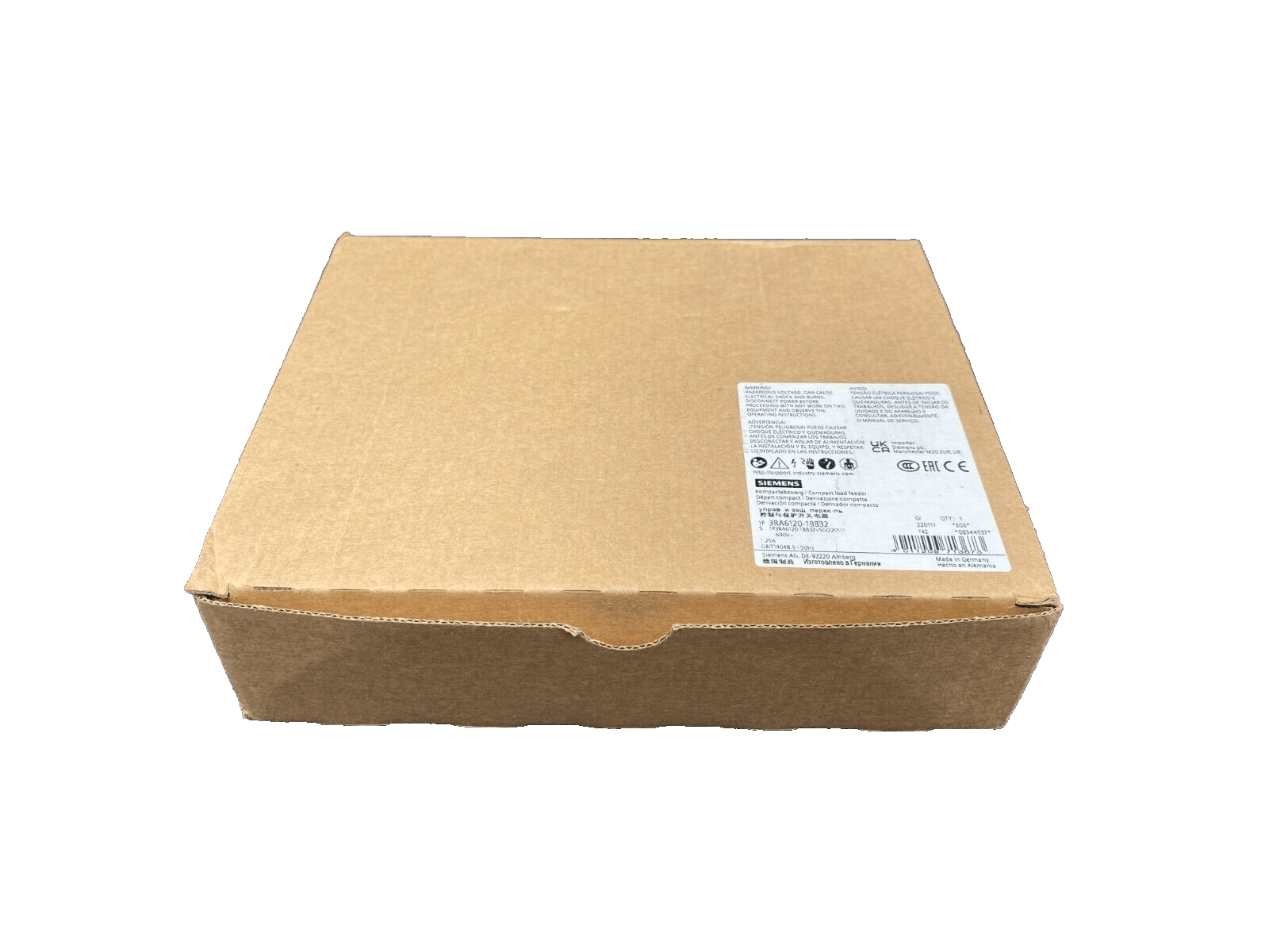 SIEMENS SIRIUS 3RA6120 - 1BB32 DEPART COMPACT - KLR Automation