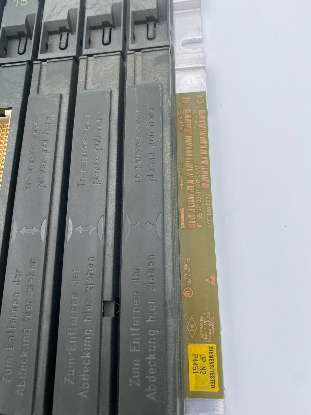 Siemens 6ES7400 - 1TA01 - 0AA0 Subrack 6ES7 400 - 1TA01 - 0AA0 Rack - KLR Automation