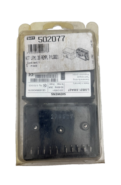 SIEMENS LGB21.330A27 + ADAPTATER KF8880 KIT LFM1.33 REMPL P/LGB21 DIFF