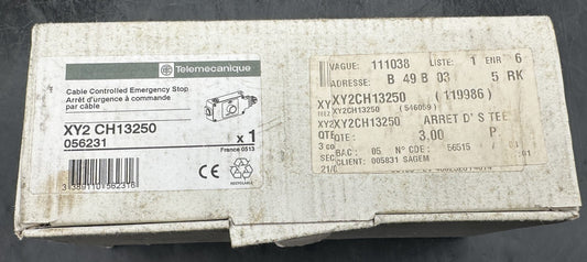 TELEMECANIQUE XY2 CH13250 056231 ARRET D'URGENCE PAR CABLE - KLR Automation