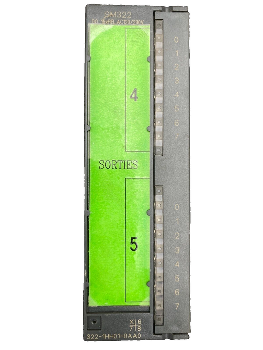 SIEMENS SM322 SIMATIC S7 6ES7322-1HH01-0AA0